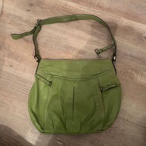 tignanello green purse